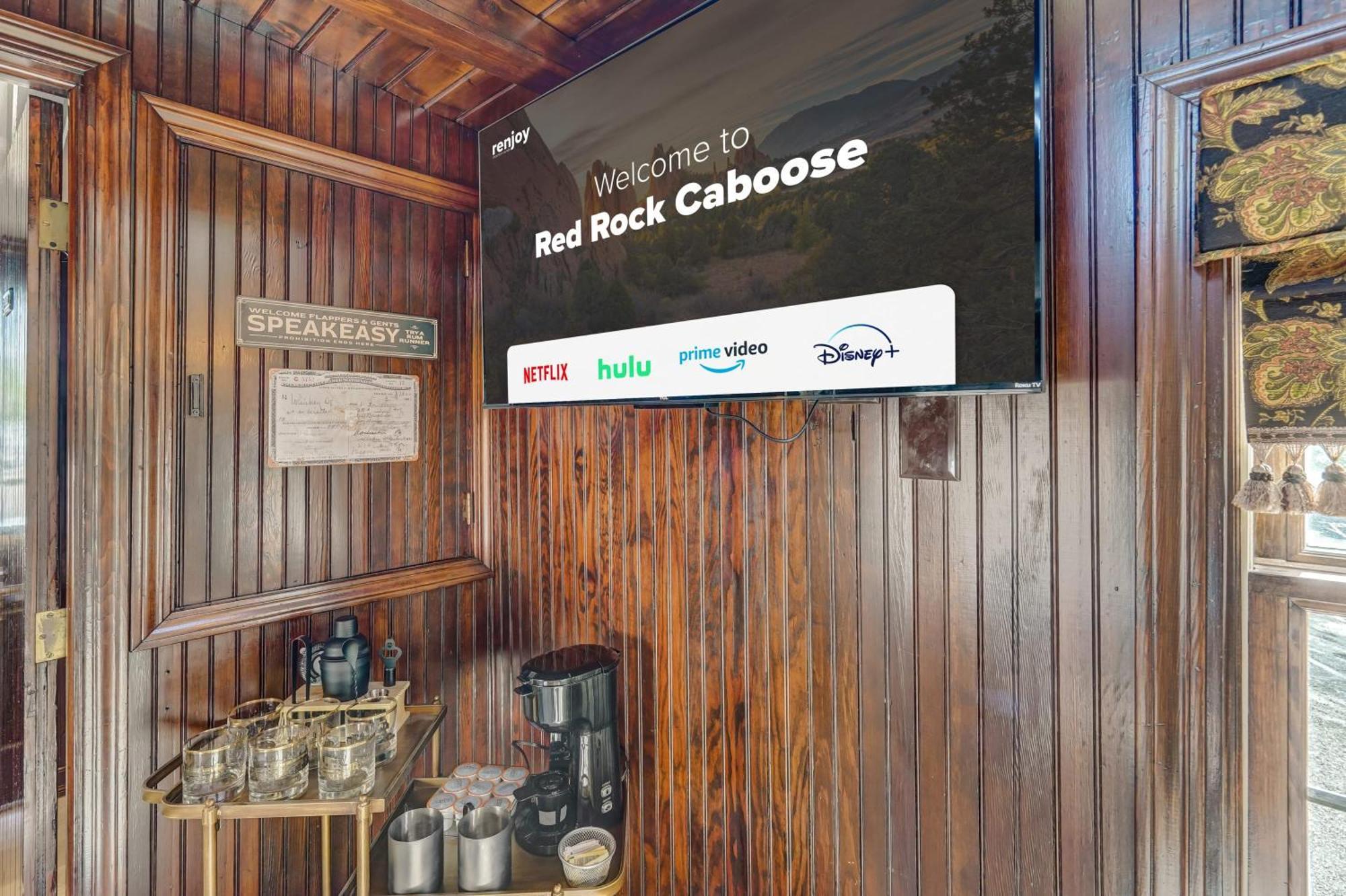 1920S Red Rock Caboose Bike Hike Explore Colorado Springs Exterior photo